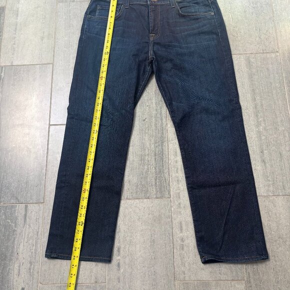 7 For All Mankind Men’s Luxe Performance The Straight Jeans Dark Wash Size 36x30 - Picture 7 of 8